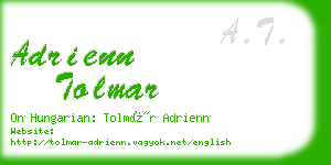 adrienn tolmar business card